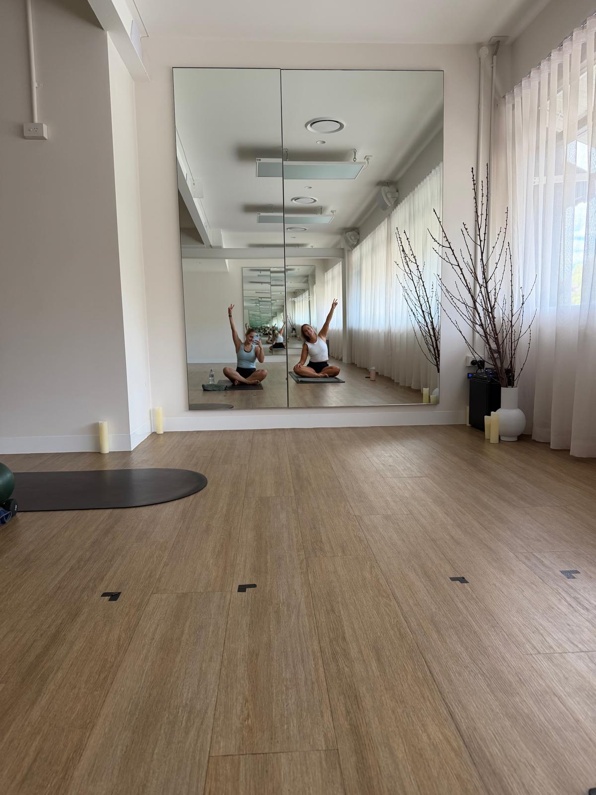 Private Pilates session in studio mirror Fulham